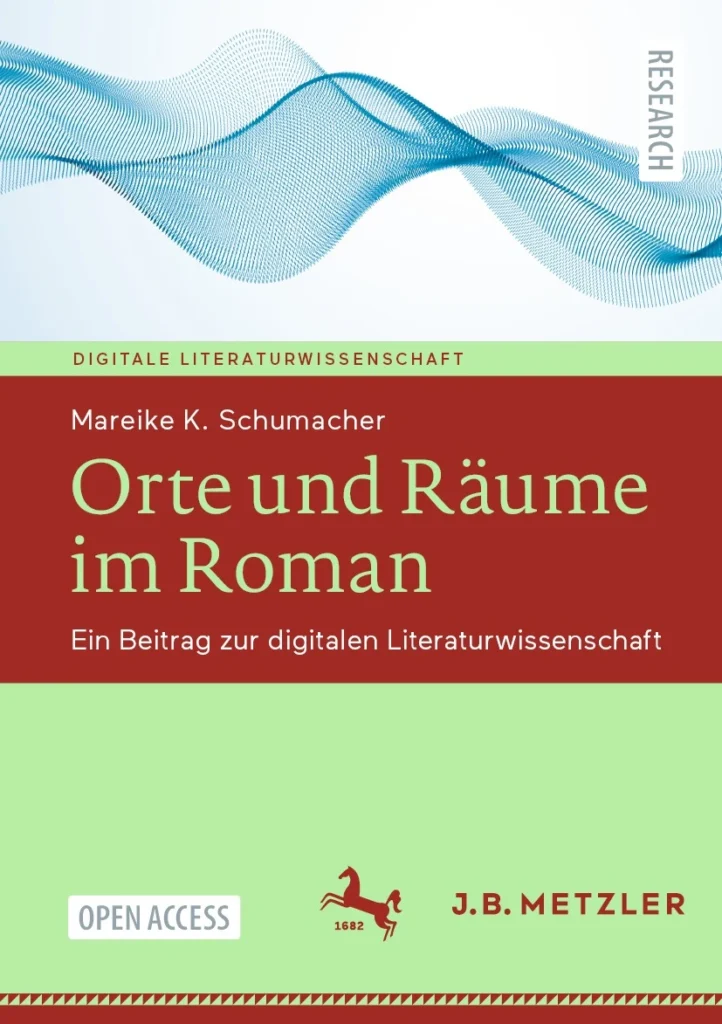 Cover-Bild meiner Dissertationsschrift mit dem Titel "Orte und Räume im Roman".